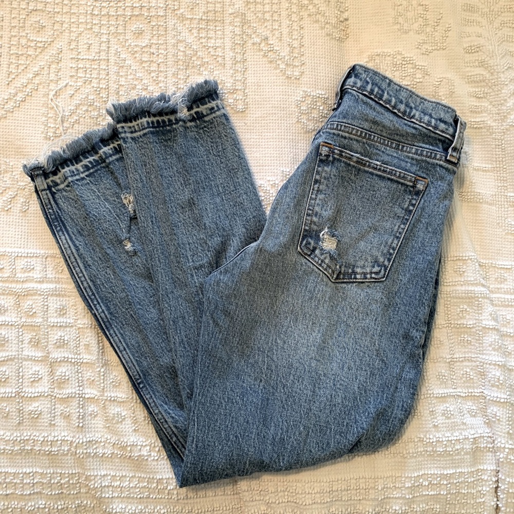 A&F The Mom High Rise Jeans